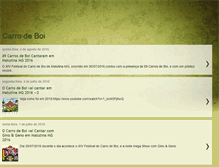 Tablet Screenshot of carrodeboi.com.br